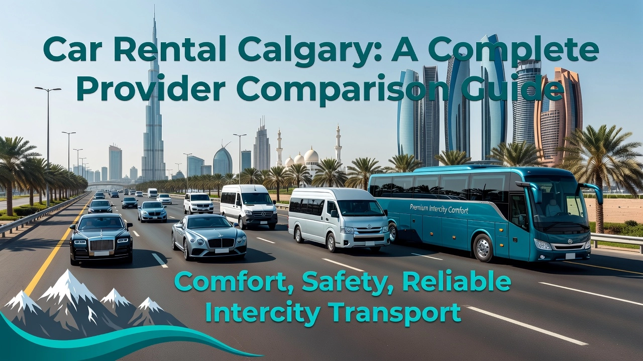 Professional header image for comparison analysis: Car Rental Calgary: A Complete Provider Comparison Guide