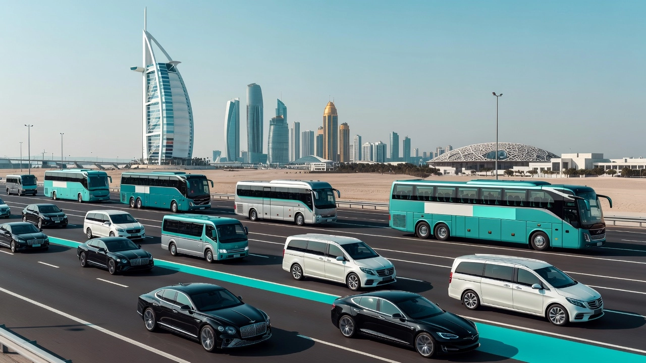 Professional header image for list-based article: Rent a Car in Dubai: Daily, Weekly and Monthly Options