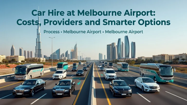 Professional header image for comparison analysis: Car Hire at Melbourne Airport: Costs, Providers and Smart...