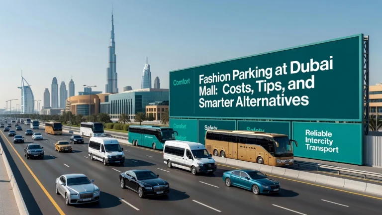 Professional header image for list-based article: Fashion Parking at Dubai Mall: Costs, Tips, and Smarter A...